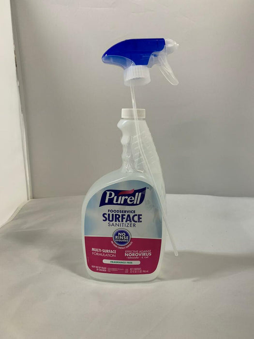 (CI-011X) Purell Foodservice Surface Sanitizer, Fragrance Free. (RTU 32oz or Gallon)