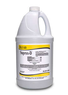 (LA-0690) Suprox-D, 1 Gallon, is a quaternary ammonium chloride based One-step disinfectant cleaner containing hydrogen peroxide stabilized with phosphoric acid and an amine oxide surfactant.