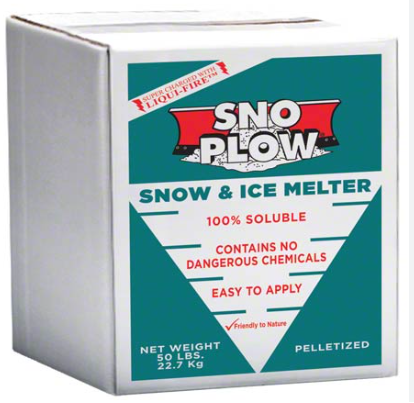 (CV-300X) (Sno Plow) Snow & Ice Melter, 50 lb., Environmentally Friendly-PMI GREEN SOULTIONS