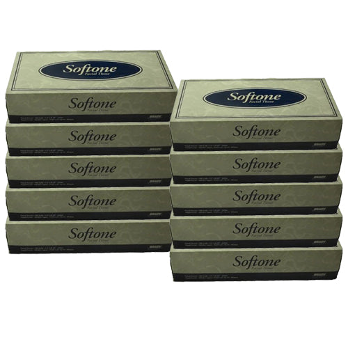 (PS-0020) Softone Facial Tissue, 100 sheets per Box.