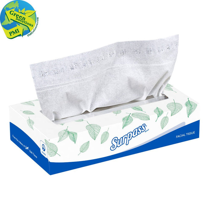 (PS-0030) Facial Tissue (21340), White, Professional Surpass, 100 ct., 30 Boxes Per Case