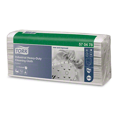 (PW-5000) Tork (570478) Industrial Heavy-Duty Cleaning Cloth, Top-Pak