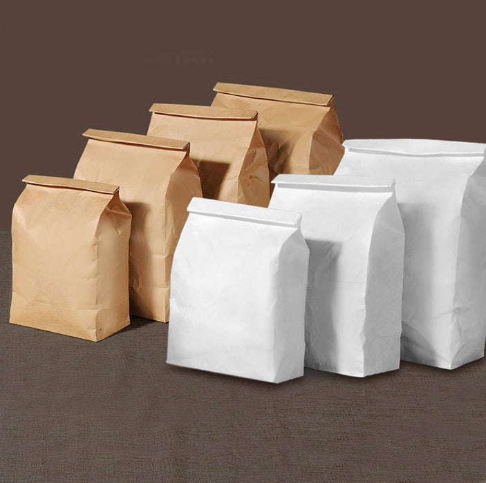 (PA-7XXX) Paper Bag, White or Brown (Kraft), 500 per Pack
