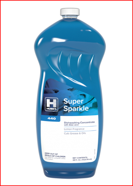 (CI-0690) 440 Super Sparkle Hand Dishwashing Soap and Pot and Pan Cleaner 38oz or Gallon