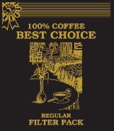 (PH-14XX) Coffee 100% Arabica, 200 Filter Pouch per case.