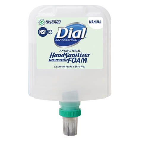 Dial 1700 Dial 1700 Universal Manual Antibacterial Foam; Hand Sanitizer