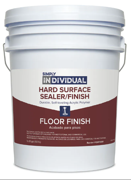 (LH-1520) Hard Surface Sealer/Finish, Pail, created specifically for hard surfaces, product seals and finishes