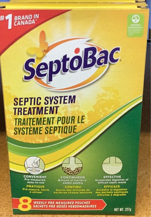 (LE-0230) SeptoBac Septic System 8 Week Treatment,