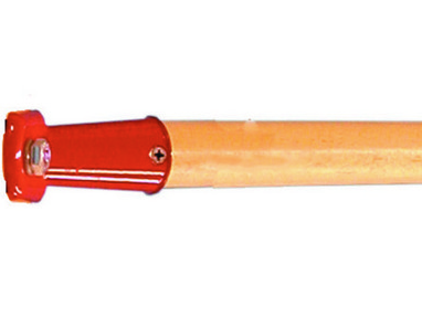 (CW-0210) Wood Handle, Iron Connector with 60" Handle, 1 1/8" Diameter