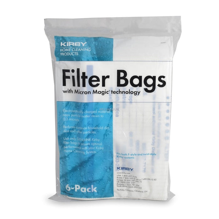 (CX-0920) Kirby Micron Magic Micro Allergen Plus HEPA Vacuum Filter Bags.