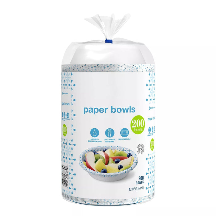 (PA-21XX) Paper Bowls (12 oz. or 20 oz.)