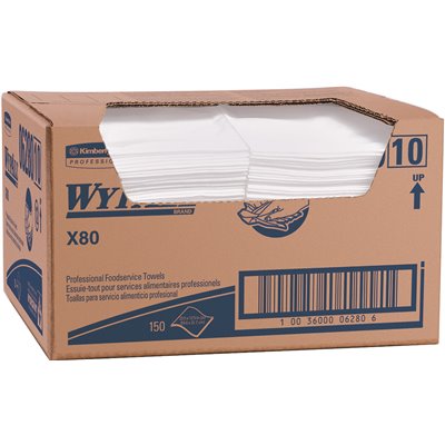 (PW-0800) (06280) Wypall X80 Foodservice Towels