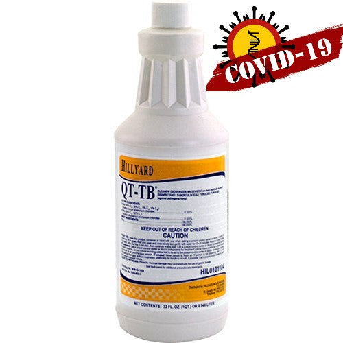 (LA-0630) QT-TB Disinfectant RTU, Quart Bottle, Lemon Scented