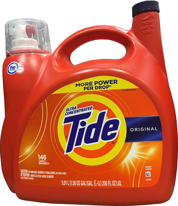 (CI-0800) Tide He Original Liquid Detergent (152 Loads), 170 fl. oz.