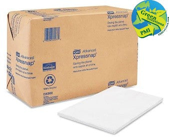 (PA-2730) (DX900) Tork Express Napkin, White Napkin 100 Recycled, 500 per pack.