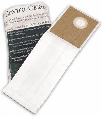 (CX-9841) Powr-Flite Paper Vacuum Bags for Powr-Flight Dual Motor Upright Vacuum
