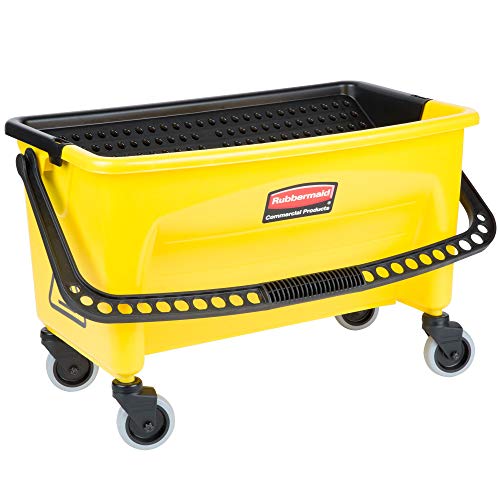 (CE-0080) Microfiber Flat Mop Bucket, 40 Qt, Rubbermaid.