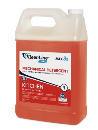 (CI-0001) KleenLine Pro MAX-3X Mechanical Detergent 1 Gallon, 2 per case
