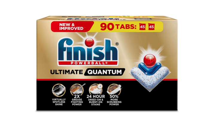 (CI-0740) Finish Ultimate Quantum Automatic Dishwasher Detergent Pods, 90count