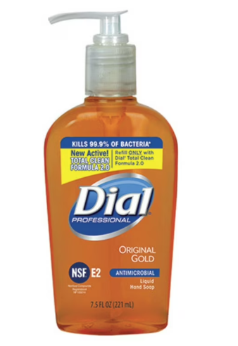 (CS-701X) Dial Gold Antimicrobial Liquid Hand Soap.