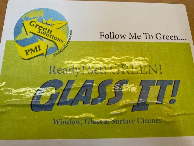 (CT-5030) PMI's Glass It!, 32 oz Spray Bottle, (Just bottle )for use with the PMI's Glass It! 10 ML Cartridge-PMI GREEN SOULTIONS