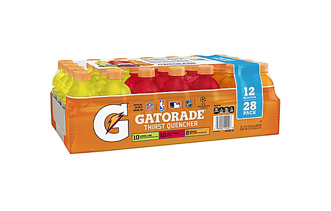 (PD-0670) Gatorade Thirst Quencher Sports Drink Variety Pack, 12 Fl. Oz., 28 Count.
