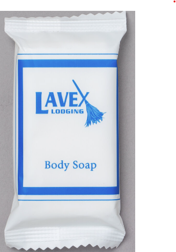 PH-0150 Lavex Lodging 0.8 oz. Hotel and Motel Wrapped Body Bar Soap, 500 Per Case