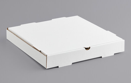PA-605X White Customizable Corrugated Plain Pizza