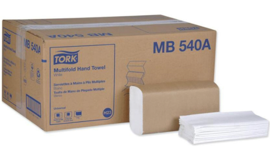 PF-0430 (MB540A) (Individual Pack) Tork Multi-Fold Towel, White, NONSTOCK ITEM