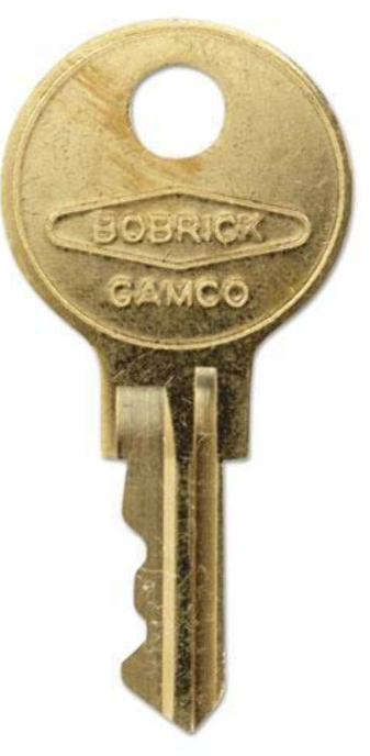 (PT-0002) Replacement Bobrick Key