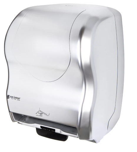 (SP-2070)***San Jamar T8370SS Hybrid Summit Stainless Steel Look Hands Free Paper Towel Dispenser