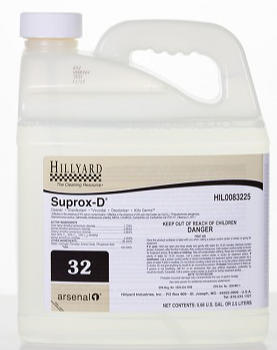 (LJ-0970) Arsenal 1, Arsenal 1, #32 Suprox-D 2.5 Liter, Each, Green Seal Certified, Each 2.5 Liter makes 29 Ready To Use Gallons or 115 Ready To Use Quarts; Each Case Makes 116 Ready To Use Gallons or 460 Ready To Use Quarts