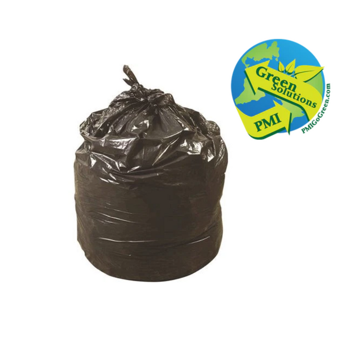 (CL-0810) Revolution Can Liner, Black, 40 x 46, 40-45 Gallon-PMI GREEN SOULTIONS