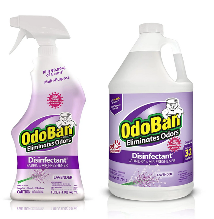 OdoBan Odor Eliminator & Disinfectant.