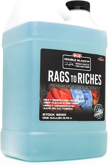 ***(CR-0700) P&S Rags to Riches, Microfiber Detergent, Gallons, HE Safe (Specia Order) (Price Check Required)