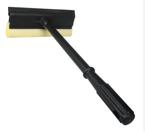 (CC-0190) Plastic Windshield Squeegee with 16" handle 8'' base
