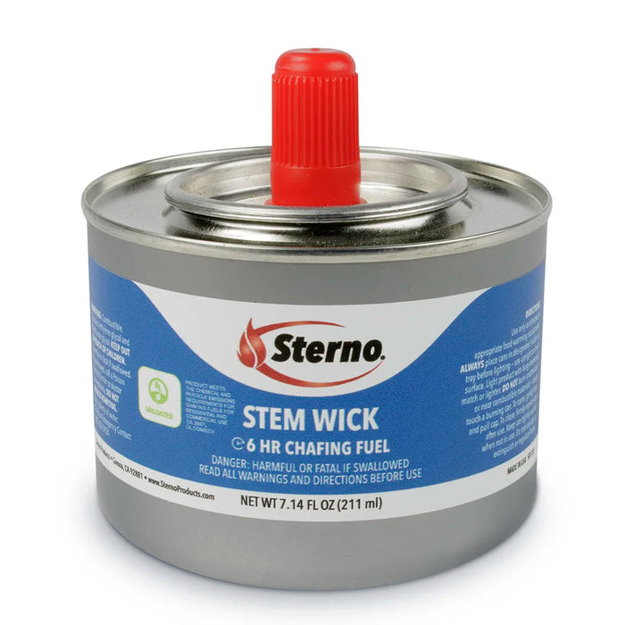 (PA-6460) Sterno Stem Wick - 6 Hour Burn Life