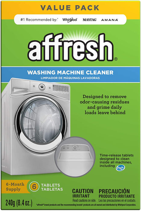 (CI-0810) Washing Machine Cleaner, Affresh, 6 tablets.