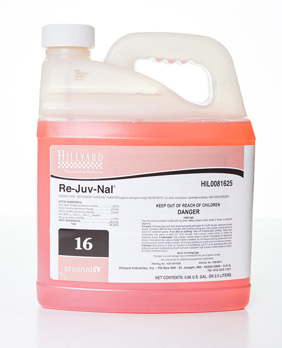 (LJ-0920) Arsenal 1, Re-Juv-Nal 2.5 Liters, Disinfectant/Detergent/Virucide/Fungicide