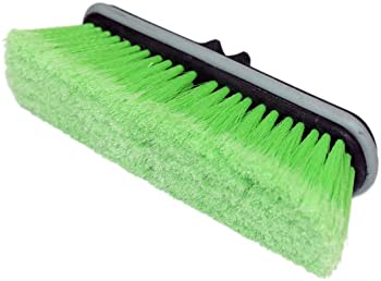 (CB-066X) Vehicle Washing Brush, 9" Green Extra Soft Split Tip Polyester