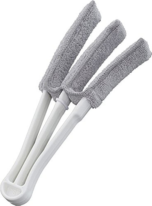 (CB-0970) Mini-Blind Duster with washable Microfiber Cloth, 5 Microfiber Replacements