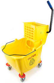 (CE-0070) Mop Bucket with Wringer, Commercial, 26qt.