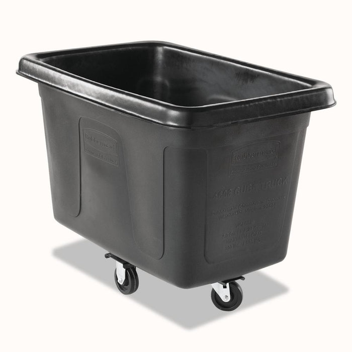 (CE-0430) Lavex Industrial 8 Cubic Foot Gray Cube Truck (500 lb. Capacity)