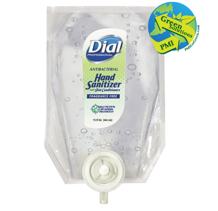 (CH-0700) Eco Smart CH-0700 Dial Hand Sanitizer Gel 15oz. Pouch Refill PMI GREEN SOULTIONS