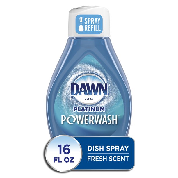 (CI-0045) Dawn Platinum Power wash Dish Spray Refill, 16 oz. refill