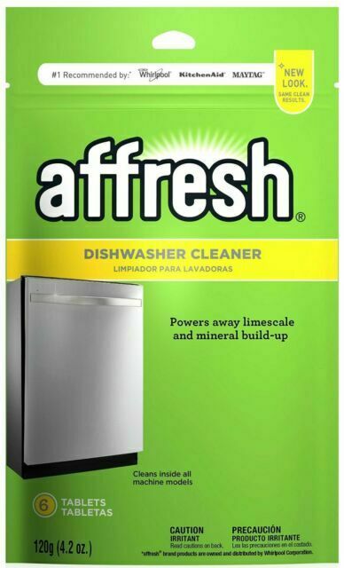(CI-0830) Affresh Dishwasher Cleaner, 6 Tablets Per Box