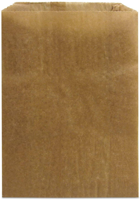 (CL-0500) Wall Receptacle Sanitary Brown Waxed Lined Bags
