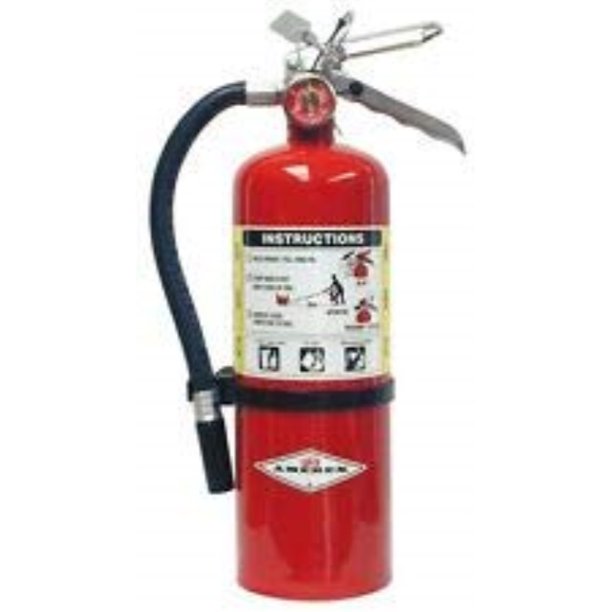 (CV-0720) Fire Extinguisher 5 lb., ABC Rated, Amerex, aluminum valve
