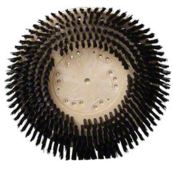 (CX-7255) 20" General Purpose Steel Scrubbing Brush, features Steel Wire (.014" diameter) is the most aggressive of the series, for use on unfinished concrete surfaces.