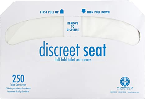 (CZ-0210) Half Fold Toilet Seat Cover